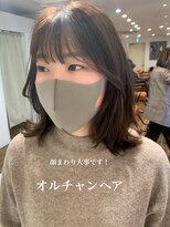 ノラキチジョウジ(NORA KICHIJOJI)&nbsp;#韓国ヘア#おくれ毛#ミルクティーベージュ#エギョモリ#ウルフ