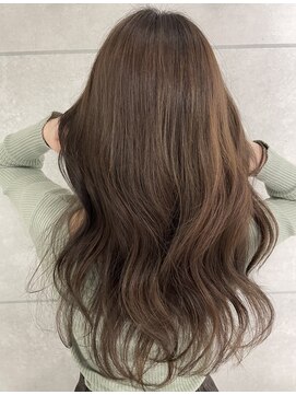 ジンジャー(GINGER) 緩巻き×カーキベージュ×トリートメント