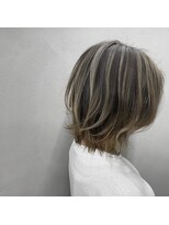 タグ(#tag)&nbsp;#バレイヤージュ風コントラストカラー