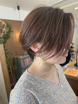 ジョワイユヘアーデザイン(Joyeux)&nbsp;joyeux センターパート前下がりショート