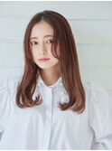 大人かわいいＡラインロングヘア