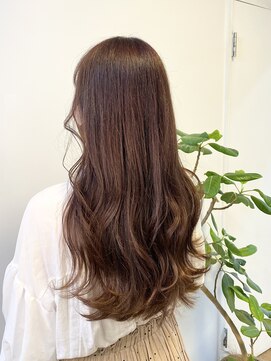 エシカル(ethical) ブリーチあり × 暖色ブラウン