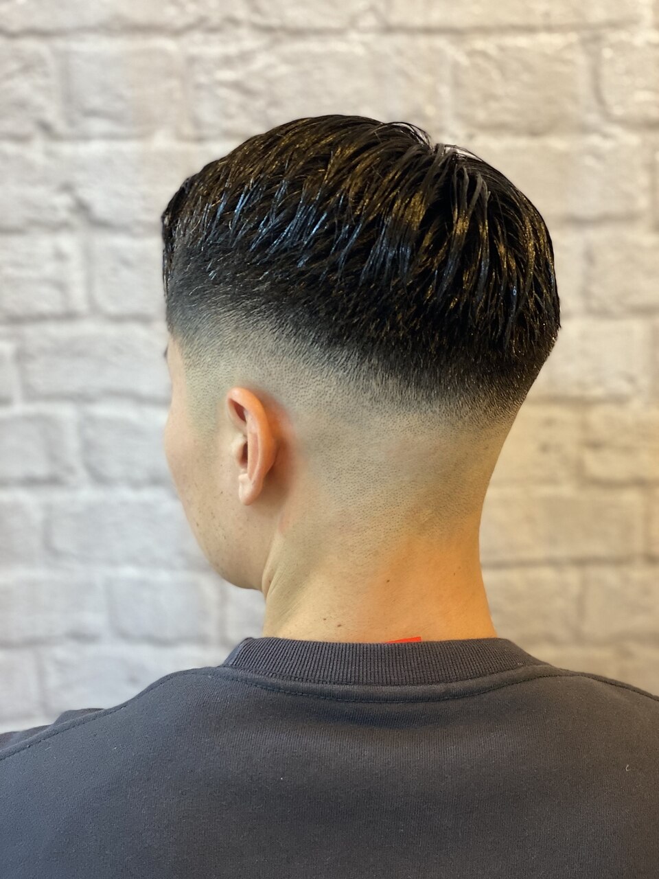 6:4分けスキンフェード：L141840496｜ヘアサロン 銀座マツナガ新宿店