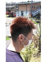 ナンバーエイト(number eight)&nbsp;スカーレット☆ツーブロックメンズカジュアルショートヘア