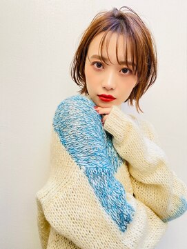 エイミー(Aimee) Aimee 町田　ニュアンスレイヤー×アプリコットベージュ
