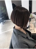前下がりボブ