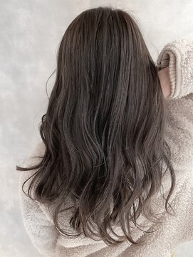 アンド(ANDO) 【本町】シークレットハイライト 色素改善 モノグレージュ