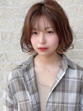 トップヘアーラウンジ 知立(TOP HAIR Lounge) フリッジカールの愛されボブ/ボブパーマ/前髪パーマ