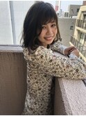 tuuli筑紫野☆大人可愛いボブルフショコラベージュ20代30代40代