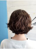 脱ストレート クセ髪ボブ スタイリング時間10分