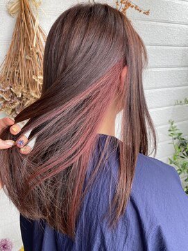 ガーデン Garden ヘアーメイク hair make インナーカラー