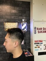 サカモト(SAKAMOTO)&nbsp;濡れパンフェードスタイル