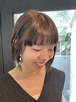 シェノン バイ アランスミシー 表参道(CHAINON by Alan smithee)&nbsp;丸みボブスタイル