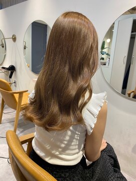 ロカ(roka) ブリーチなしカラー　/ ミルクティーブラウン