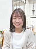 【グレージュ カラー】透明感アップ!