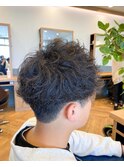 マッシュパーマメンズカット