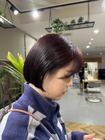 ヤテ(yate')&nbsp;レッドブラウン×ミニボブ