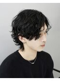 波巻きスパイラルパーマ/メンズパーマ/八王子メンズ/パーマ/岩名
