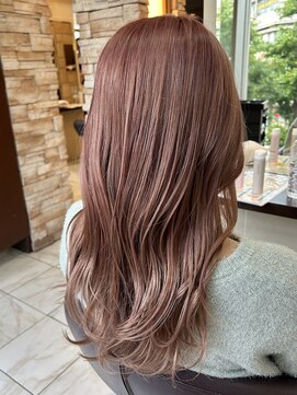 アルターリアン(aL ter LieN) ミルクティーピンク/シルキーベージュ/ハイトーンカラー 林