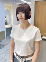 テトラ バイ ネオリーブ 横浜西口店(tetra by neolive)&nbsp;ダブルカラー　ブランジュ　ミニボブ　髪質改善