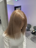 プライズ 成増店(prize)&nbsp;ミルクティーベージュブラウンカラーダブルカラー成増