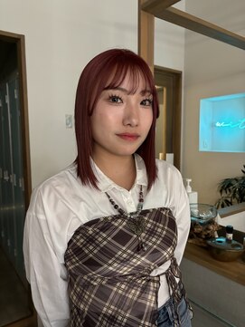 ウィットサークル(wit circle) dark red color