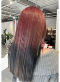 メルティカラー フェミニンロング 似合わせカットウェーブ