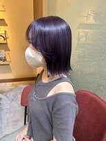 ルシュカイチマルニ(Rasca102)&nbsp;Rasca◇ラベンダーグレージュ　ダブルカラー　透明感カラー