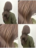 イエべイルミナカラーケアカラー透明感オリーブベージュ