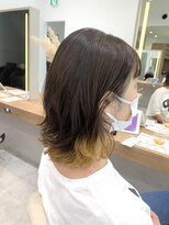 ケンジ 湘南台(KENJE) 毛先に遊び心を！裾カラー