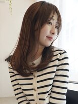 アミー 駒澤(Ammy komazawa)&nbsp;ワンカールでもかわいい、王道柔らかブラウンカラー