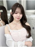 大人可愛い韓国スタイル/くびれヘア