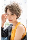 ANGELICA フォギーベージュ　ミニレイヤーショート