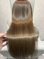 ラミュー(La Mieux) 【ブリーチなし】透け感ベージュカラー