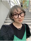 ♪オン眉ショートで個性派スタイル