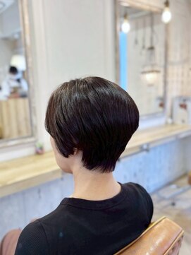 リグ ヘアアンドデザイン(LiG hair&design) 【ハンサムショート】大人ショート