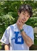 スパイキーショート/ニュアンスパーマ/メンズカット/メンズ