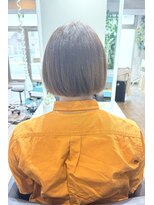ヘアーサロンエス(Hair salon S)&nbsp;【hair salon S】イルミナカラー×ミニボブ