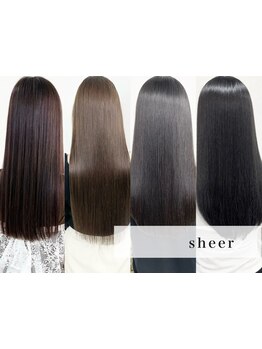 《全国誌掲載サロン》 30種類の薬剤と栄養分から髪質に合わせて調合する『sheer』オリジナル処方で美髪へ♪