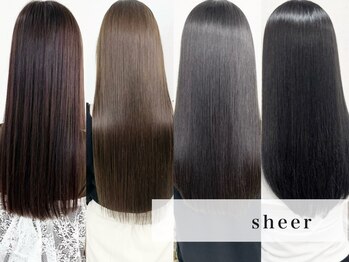シアー(sheer)の写真/《全国誌掲載サロン》 30種類の薬剤と栄養分から髪質に合わせて調合する『sheer』オリジナル処方で美髪へ♪
