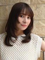 アース 溝の口店(HAIR&MAKE EARTH)&nbsp;20代30代大人可愛いハイライト透明感エアリーショコラブラウン