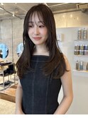 髪質改善カラー韓国レイヤー顔周りカットブリーチボブ立川