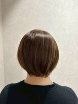 ビス ヘア アンド ビューティー 西新井店(Vis Hair＆Beauty)&nbsp;小顔レイヤーロブヘアウルフカットブリーチなしココアブラウン