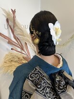 アンジュール 成人式ヘアセット