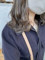 アルファ 松戸(alpha)&nbsp;大人ガーリー/ダークアッシュ/似合わせカット/ミディアムレイヤ
