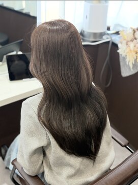 コビーバイジーナ 梅田茶屋町(Coby by Zina) 透明感カラー/グレージュ【hina】