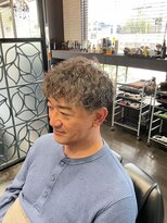 ヒロザバーバー(HIRO THE BARBER)&nbsp;マッシュ+ツイスパ