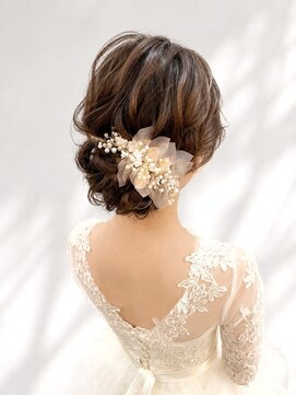 ヘアセットサロン プティ 神戸三宮(petit) 下目ルーズアップ