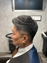 スカルプト(skalpt for MEN)&nbsp;アイロンパーマ×ミドルフェード