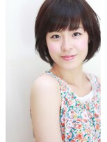 ヘアサロン トラヴィス(hair salon Travis)&nbsp;黒髪リボンカラーショートヘア